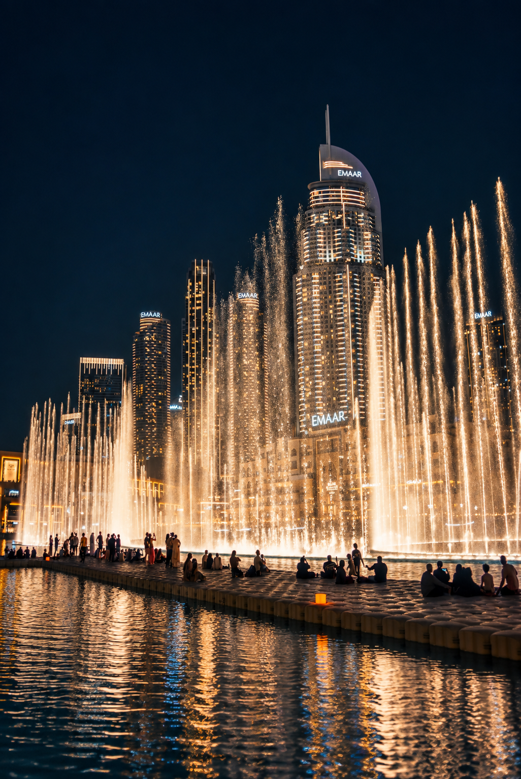 Stedentrip Dubai bij nacht