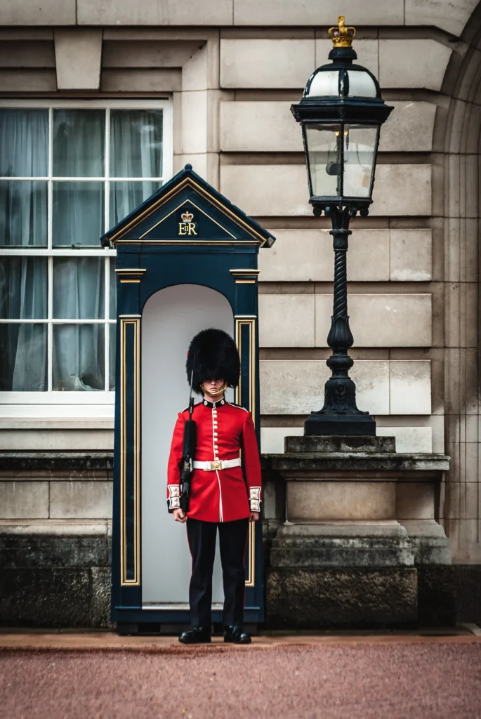 Stedentrip Londen bij een wachtpost